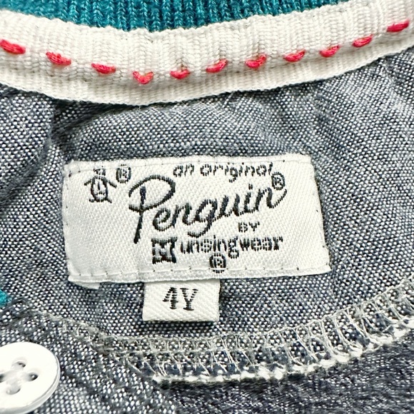 Original Penguin | Color Black Long Sleeve Hooded Tee (4) 🐧 - Picture 5 of 6